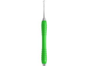 Raspatorium nach Glickmann, Colori Silikon Grip Breite 4,0 mm, grün (SI-1864/24G-GR)