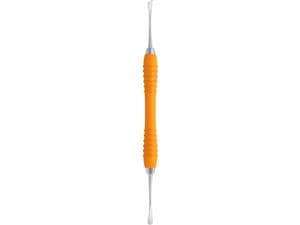 Raspatorium nach Glickmann, Colori Silikon Grip Breite 4,0 mm, orange (SI-1864/24G-OR)