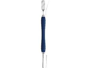 Raspatorium nach Prichard, Colori Silikon Grip Breite 5,0 / 11,0 mm, blau (SI-1867PR/3-BL)