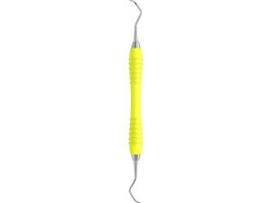 Kürette Universal, Colori Silikon Grip Figur M23A, gelb (SI-961/M23A-GE)