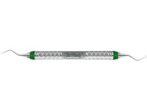 Mikro-Mini-Five Gracey-Kürette - EverEdge 2.0, Griff 9 EverEdge Figur 7/8, grün