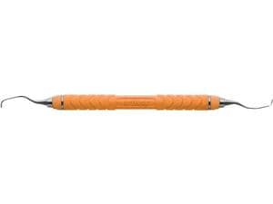 Rigid After-Five Gracey-Kürette - EverEdge 2.0, Griff 8 Resin 8 Colors Figur 15/16, orange