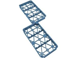 KKD® SteWaFix A+ Instrumententray, für 5 Instrumente Blau