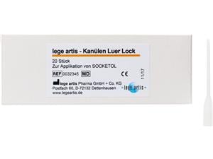 lege artis - Kanülen Luer Lock Packung 20 Stück