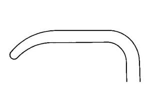 LANGENBECK Wundhaken Größe 28 x 10 mm, BT 320
