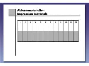 Anmischblock mit Skala Format 148 x 210 mm, Block 27 Blatt