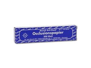 Bausch Occlusionspapier Arti-Check® BK 09, blau, Heftchenpackung, 200 Blatt