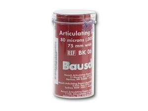 Bausch Artikulationsseide BK 06, rot, Rolle 80 breit, 3 m