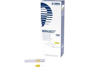 Miraject® Gelb - 30G, 40/10 mm, Ø 0,3 mm, Länge 10 mm, Packung 100 Stück