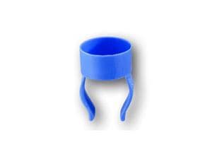 Ring Pots Blau, Packung 100 Stück