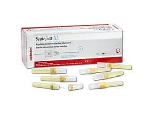 Septoject XL Gelb - 27G, 0,4 x 25 mm, lang, Packung 100 Stück