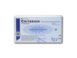 HS-Vinyl Handschuhe gepudert, Criterion® Vinyl Größe S, Packung 100 Stück
