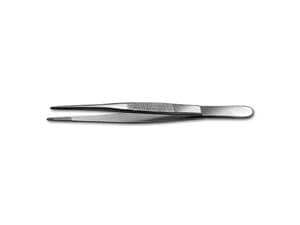 Chirurgische Pinzette, anatomische Form Länge 13 cm (792/13), gerieft