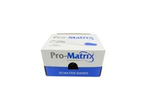 Pro-Matrix® Einwegmatrizen Blau, groß, Breite 6,0 mm, Packung 20 Stück