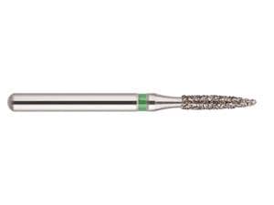 HS-Diamant Flamme, Form 861 ISO 012, M mittel (blau), Packung 5 Stück