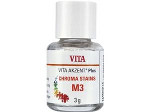 VITA AKZENT® Plus CHROMA STAINS POWDER CHROMA M3, Packung 3 g