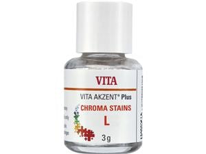 VITA AKZENT® Plus CHROMA STAINS POWDER CHROMA L, Packung 3 g