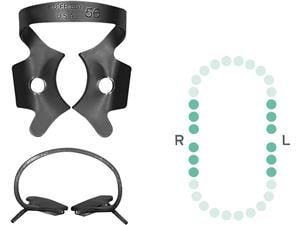 Kofferdam-Klammer, Black Line - Molaren insgesamt Figur 56, große Molaren
