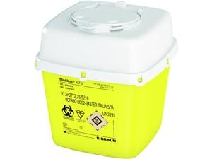 Medibox Entsorgungsbehälter Größe 4,7 Liter, Packung 1 Stück