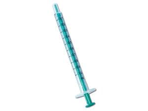 HS-Einwegspritzen Luer Größe 1 ml, Packung 100 Stück