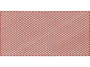 Wachs-Gitterretentionen (2) Diagonalgitterretentionen, Größe 75 x 150 mm, Platten 10 Stück