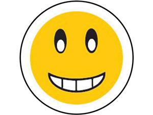 Happy-Design KFO-Einlegemotive Smiley, Packung 20 Stück