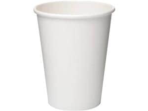 Mundspülbecher Hartpapier - Nachfüllpackung Weiß / blanko, Karton 2.000 Stück