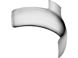 NiTin™ Teilmatrizenbänder Prämolar, 4,4 mm, Packung 50 Stück
