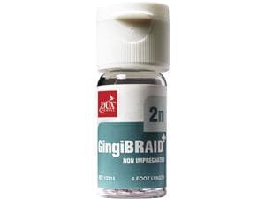 GingiBRAID+ Geflochtene Fäden, nicht imprägniert Größe 2n, Packung 180 cm