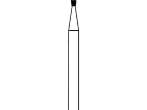 FG-Diamant, Form 010 ISO 009, Körnung normal, Kopflänge 1 mm, Packung 5 Stück