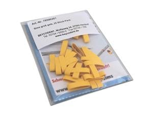 Sims, Markierungsringe - Einzelpackung, groß Gelb, Packung 25 Stück