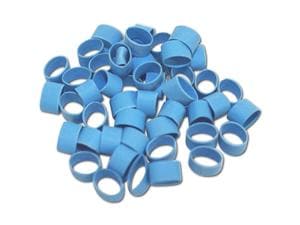 Sims Markierungsringe - Einzelpackung, standard Blau, Packung 50 Stück