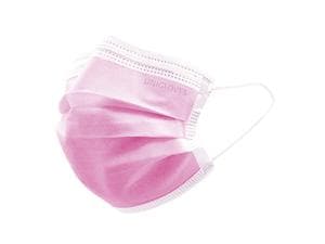 Unigloves ProfilPlus Mundschutz Pink, Packung 10 x 50 Stück