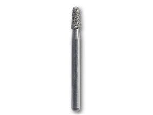 HS-Diamant konisch rund, Form 849 ISO 010, SF extrafein (gelb), Packung 5 Stück