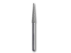 HS-Diamant konisch spitz, Form 859 ISO 012, UF ultrafein (weiß), Packung 5 Stück