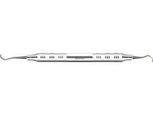 Talon Tough™ Scaler, mit Edelstahlgriff Figur Jacquette 30/33, anterior