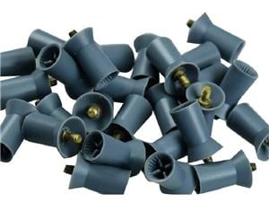 Screw-Type Cups Lamellen, dunkelgrau, hart, 9002/30, Packung 30 Stück