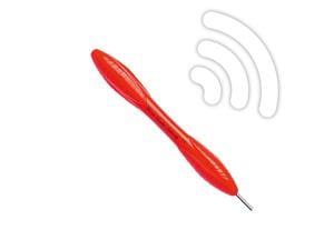 LM Spiegelgriff 28 - mit ErgoSense Griff Farbe rot