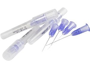 Calasept Spülnadeln 31G, violett, Packung 25 Stück