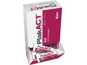 PlakACT™ Gel, 0,2 % Chlorhexidin Tuben 20 x 5 g