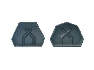 HS-Splitcast-Sockelformer OK (83 x 63 x 16 mm)