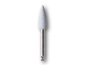 HS-Universal Silikonpolierer für Komposit - Nachfüllpackung Spitze lang 0663, Polierkopf 4 x 10 mm, Packung 12 Stück