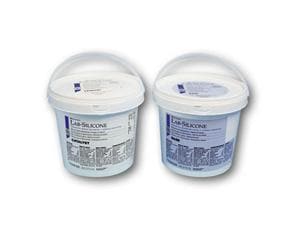 HS-A Silikon Labor Basis 2 x 2,5 kg und Katalysatorpaste 2 x 2,5 kg (4 x 1.298 ml = 10 kg)