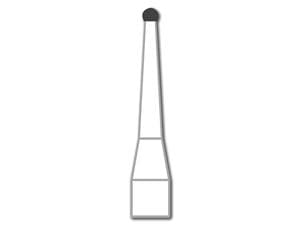 HS-Maxima® Hartmetallbohrer, Rund, Form ½ ISO 006, Packung 50 Stück