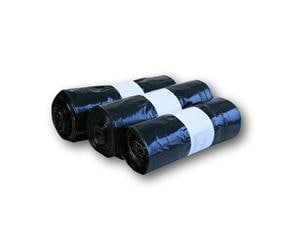 HS-Müllbeutel schwarz, Trashcan Liner 120 Liter, 20 Rollen x 20 Beutel