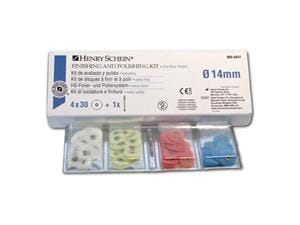 HS-Finier- und Polierscheiben extradünn - Starter Kit Ø 14 mm