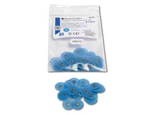 HS-Finier- und Polierscheiben extradünn - Nachfüllpackung Blau - grob, Ø 14 mm, Packung 80 Stück