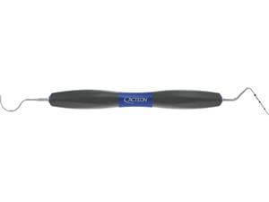 Parodontologie Sonde, mit Silikongriff Figur 8