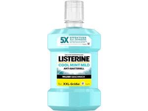 LISTERINE® COOL MINT - Milder Geschmack (früher ZERO) Flaschen 6 x 1.000 ml ohne Pumpspender