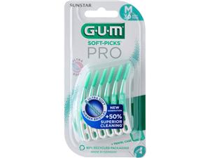GUM® Soft-Picks® PRO mit Reise-Etui Medium, Packung 30 Stück